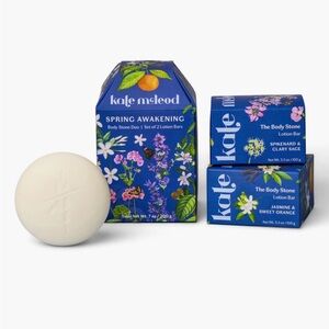 Spring Awakening Blue Body Stone & Lotion Bar Set
